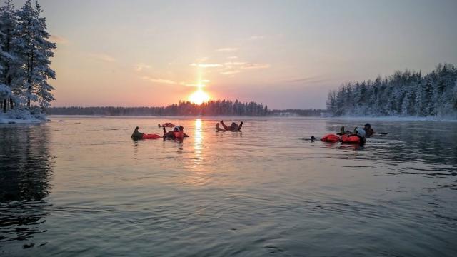 River Floating – im «Flow» bei arktischen Temperaturen 